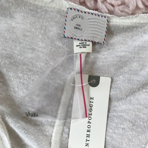 Anthropologie Embroidered Floral Top! - Picture 5 of 6